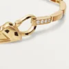 Panthere De Cartier armbånd – gult guld, lak, diamant, tsavorit-granat, onyx – Cartier Panthere De Cartier armbånd – gult guld, lak, diamant, tsavorit-granat, onyx – Cartier