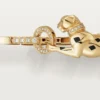 Panthere De Cartier armbånd – gult guld, lak, diamant, tsavorit-granat, onyx – Cartier Panthere De Cartier armbånd – gult guld, lak, diamant, tsavorit-granat, onyx – Cartier