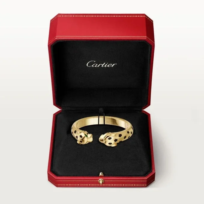 Panthere De Cartier armbånd, leddet Panthere De Cartier armbånd, leddet