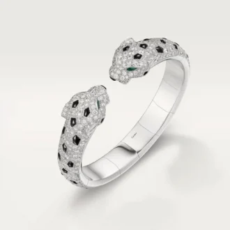 Panthere De Cartier armbånd, leddet, pavé