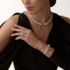 Panthere De Cartier-ring, leddelt, pavé Panthere De Cartier-ring, leddelt, pavé