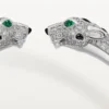 Panthere De Cartier armbånd, leddet, pavé Panthere De Cartier armbånd, leddet, pavé