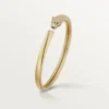 Panthere De Cartier armbånd, lille model, halvbelagt Panthere De Cartier armbånd, lille model, halvbelagt