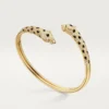 Panthere De Cartier armbånd, lille model, halvbelagt Panthere De Cartier armbånd, lille model, halvbelagt