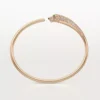 Panthere De Cartier armbånd, lille model, halvbelagt Panthere De Cartier armbånd, lille model, halvbelagt