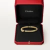 Panthere De Cartier armbånd, lille model, halvbelagt Panthere De Cartier armbånd, lille model, halvbelagt