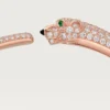 Panthere De Cartier armbånd, lille model, pavé Panthere De Cartier armbånd, lille model, pavé