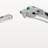 Panthere De Cartier-armbånd, mellemstor model, pavé Panthere De Cartier-armbånd, mellemstor model, pavé