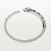 Panthere De Cartier-armbånd, mellemstor model, pavé Panthere De Cartier-armbånd, mellemstor model, pavé