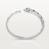 Panthere De Cartier-armbånd, mellemstor model, pavé Panthere De Cartier-armbånd, mellemstor model, pavé