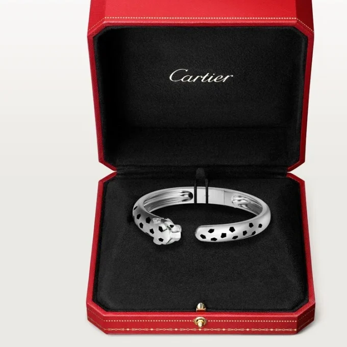 Panthere De Cartier-armbånd, mellemstørrelse Panthere De Cartier-armbånd, mellemstørrelse