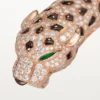Panthere De Cartier armbånd, obsidian, pavé Panthere De Cartier armbånd, obsidian, pavé