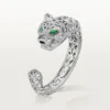 Panthere De Cartier armbånd, pavé Panthere De Cartier armbånd, pavé