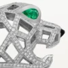 Panthere De Cartier armbånd, pavé Panthere De Cartier armbånd, pavé
