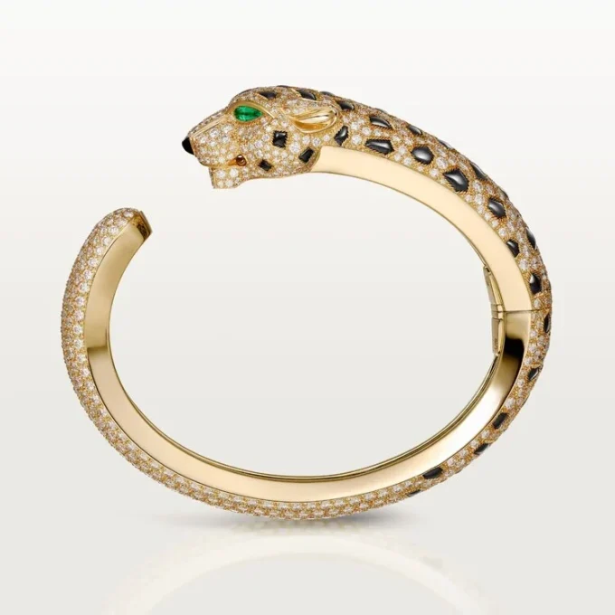 Panthere De Cartier armbånd, pavé Panthere De Cartier armbånd, pavé