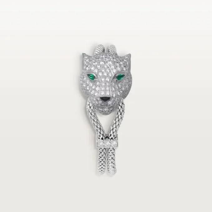 Panthere De Cartier armbånd, pavé Panthere De Cartier armbånd, pavé
