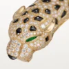 Panthere De Cartier armbånd, pavé Panthere De Cartier armbånd, pavé