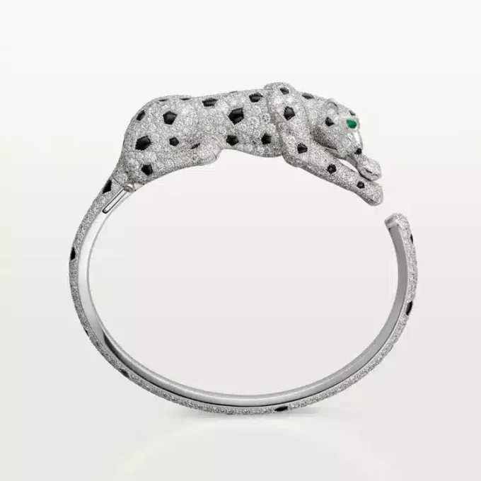 Panthere De Cartier armbånd, pavé Panthere De Cartier armbånd, pavé