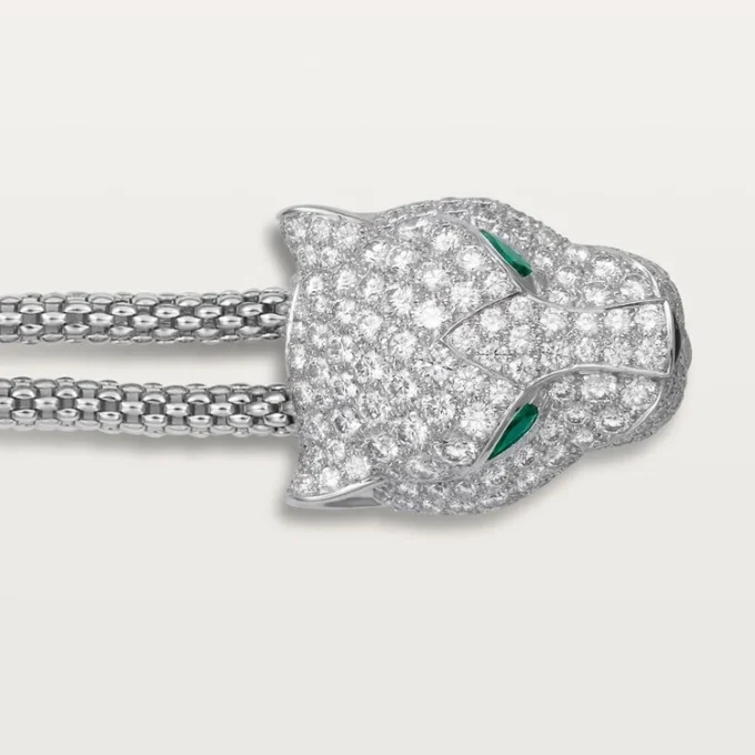 Panthere De Cartier armbånd, pavé Panthere De Cartier armbånd, pavé
