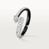 Panthere De Cartier armbånd, sort lak, pavé Panthere De Cartier armbånd, sort lak, pavé