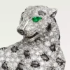 Panthere De Cartier-broche – hvidguld, smaragder, onyx, diamanter – Cartier Panthere De Cartier-broche – hvidguld, smaragder, onyx, diamanter – Cartier