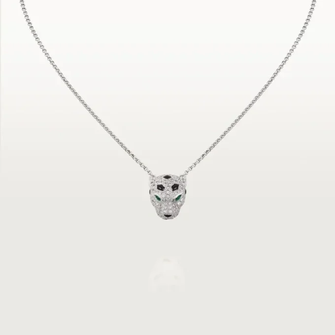 Panthere De Cartier diamanthalskæde, hvidguld | Cartier Us Panthere De Cartier diamanthalskæde, hvidguld | Cartier Us