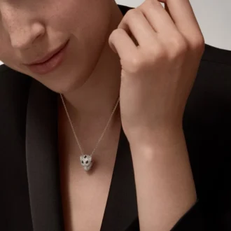 Panthere De Cartier diamanthalskæde, hvidguld | Cartier Us Panthere De Cartier diamanthalskæde, hvidguld | Cartier Us