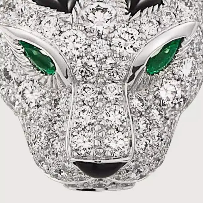 Panthere De Cartier diamanthalskæde, hvidguld | Cartier Us Panthere De Cartier diamanthalskæde, hvidguld | Cartier Us