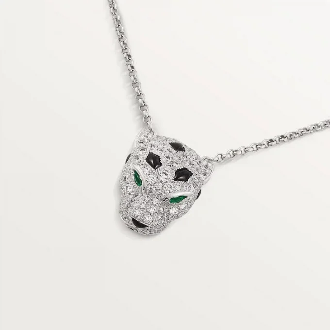 Panthere De Cartier diamanthalskæde, hvidguld | Cartier Us Panthere De Cartier diamanthalskæde, hvidguld | Cartier Us