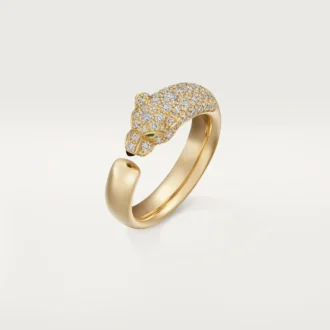 Panthere De Cartier diamantring, gult guld | Cartier Us Panthere De Cartier diamantring, gult guld | Cartier Us