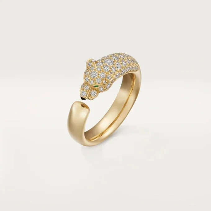 Panthere De Cartier diamantring, gult guld | Cartier Us Panthere De Cartier diamantring, gult guld | Cartier Us