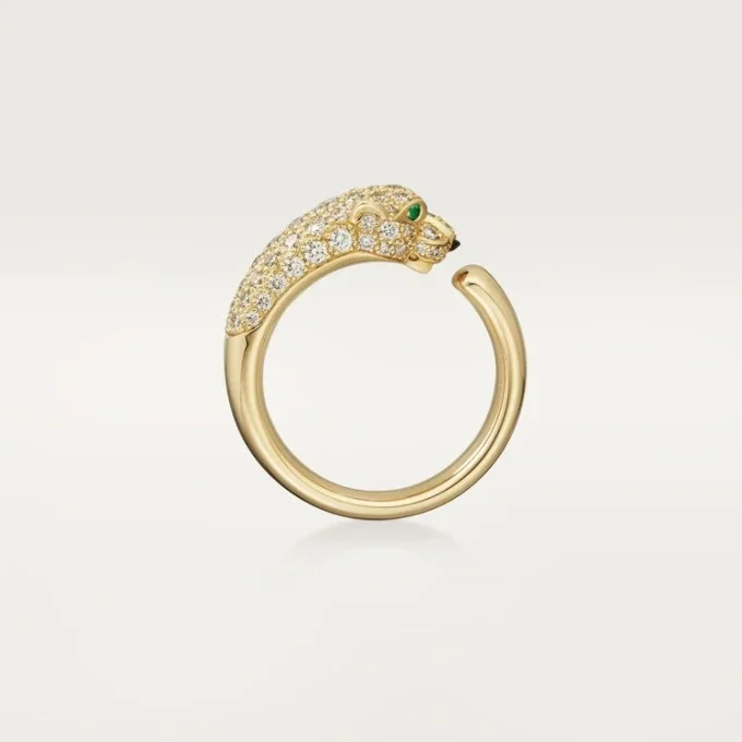 Panthere De Cartier diamantring, gult guld | Cartier Us Panthere De Cartier diamantring, gult guld | Cartier Us
