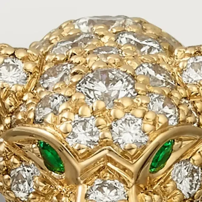 Panthere De Cartier diamantring, gult guld | Cartier Us Panthere De Cartier diamantring, gult guld | Cartier Us