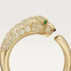 Panthere De Cartier diamantring, gult guld | Cartier Us Panthere De Cartier diamantring, gult guld | Cartier Us