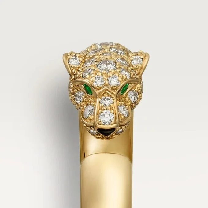 Panthere De Cartier diamantring, gult guld | Cartier Us Panthere De Cartier diamantring, gult guld | Cartier Us