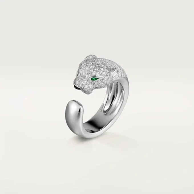 Panthere De Cartier diamantring, hvidguld | Cartier Us Panthere De Cartier diamantring, hvidguld | Cartier Us