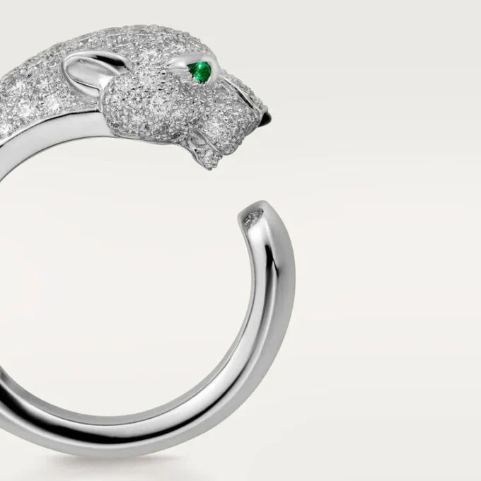 Panthere De Cartier diamantring, hvidguld | Cartier Us Panthere De Cartier diamantring, hvidguld | Cartier Us