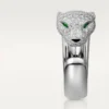 Panthere De Cartier diamantring, hvidguld | Cartier Us Panthere De Cartier diamantring, hvidguld | Cartier Us