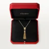 Panthere De Cartier halskæde – gult guld, sort lak, tsavorit-granater, onyx, diamanter – Cartier Panthere De Cartier halskæde – gult guld, sort lak, tsavorit-granater, onyx, diamanter – Cartier