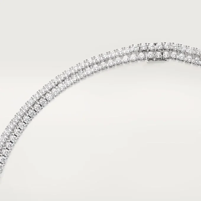 Panthere De Cartier halskæde, multi-wear, pavé Panthere De Cartier halskæde, multi-wear, pavé