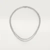 Panthere De Cartier halskæde, multi-wear, pavé Panthere De Cartier halskæde, multi-wear, pavé