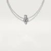 Panthere De Cartier halskæde, multi-wear, pavé Panthere De Cartier halskæde, multi-wear, pavé