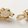 Panthere De Cartier halskæde, pavé Panthere De Cartier halskæde, pavé