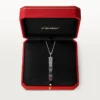 Panthere De Cartier lang halskæde, rubin, multi-wear, stor model, pavé Panthere De Cartier lang halskæde, rubin, multi-wear, stor model, pavé