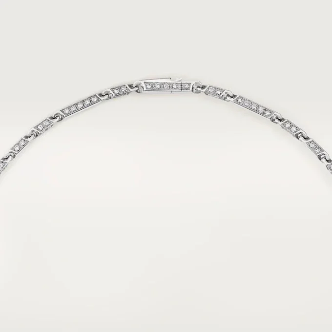 Panthere De Cartier lang halskæde, smaragd, multi-wear, stor model, pavé Panthere De Cartier lang halskæde, smaragd, multi-wear, stor model, pavé