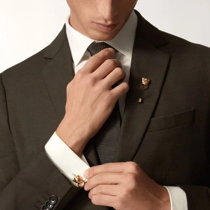 Panthere De Cartier manchetknapper Panthere De Cartier manchetknapper