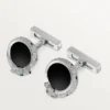 Panthere De Cartier manchetknapper – rhodineret hvidguld, diamanter, smaragder, onyx – Cartier Panthere De Cartier manchetknapper – rhodineret hvidguld, diamanter, smaragder, onyx – Cartier