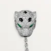 Panthere De Cartier Masculine Elegance Tilbehør – Diamant- og guld-Panthere De Cartier lommejuvel – Cartier Panthere De Cartier Masculine Elegance Tilbehør – Diamant- og guld-Panthere De Cartier lommejuvel – Cartier
