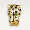 Panthere De Cartier øreringe – gult guld, lak, diamanter, tsavorit-granater, onyx – Cartier Panthere De Cartier øreringe – gult guld, lak, diamanter, tsavorit-granater, onyx – Cartier