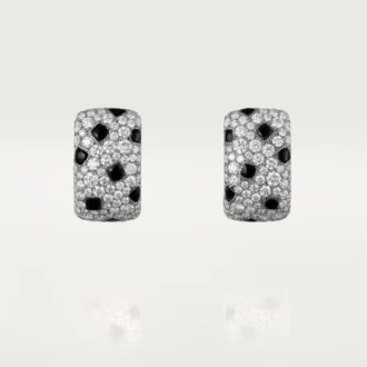 Panthere De Cartier øreringe – hvidguld, onyx, diamanter – Cartier